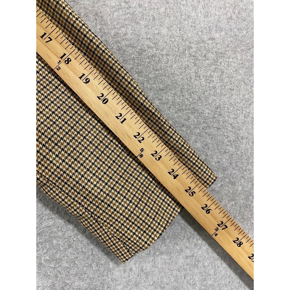 J Crew Blazer Mens 40R Ludlow British Moon Cloth Houndtooth Wool Linen Blend - Picture 12 of 13